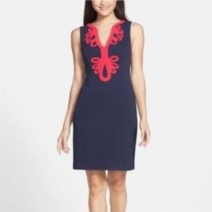 Lilly Pulitzer Janice Knit Stretch Shift Dress Size XS